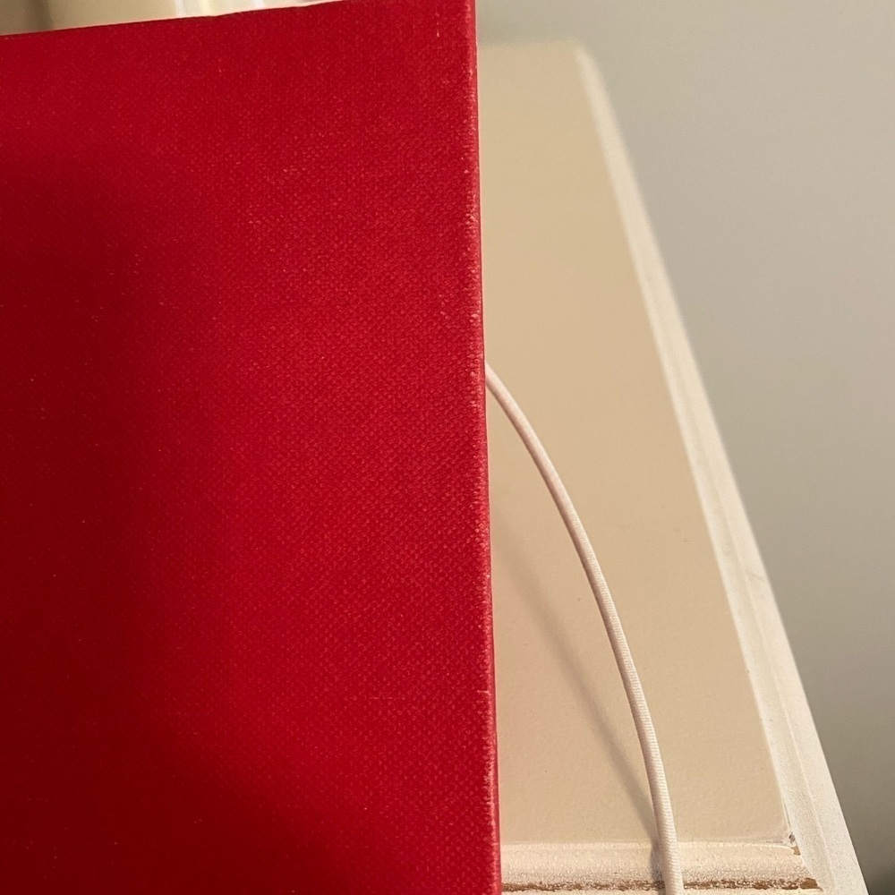 RED Unlined Notebook - Picture 4 of 5